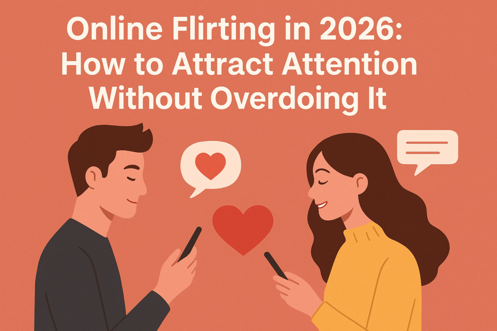 how to flirt online