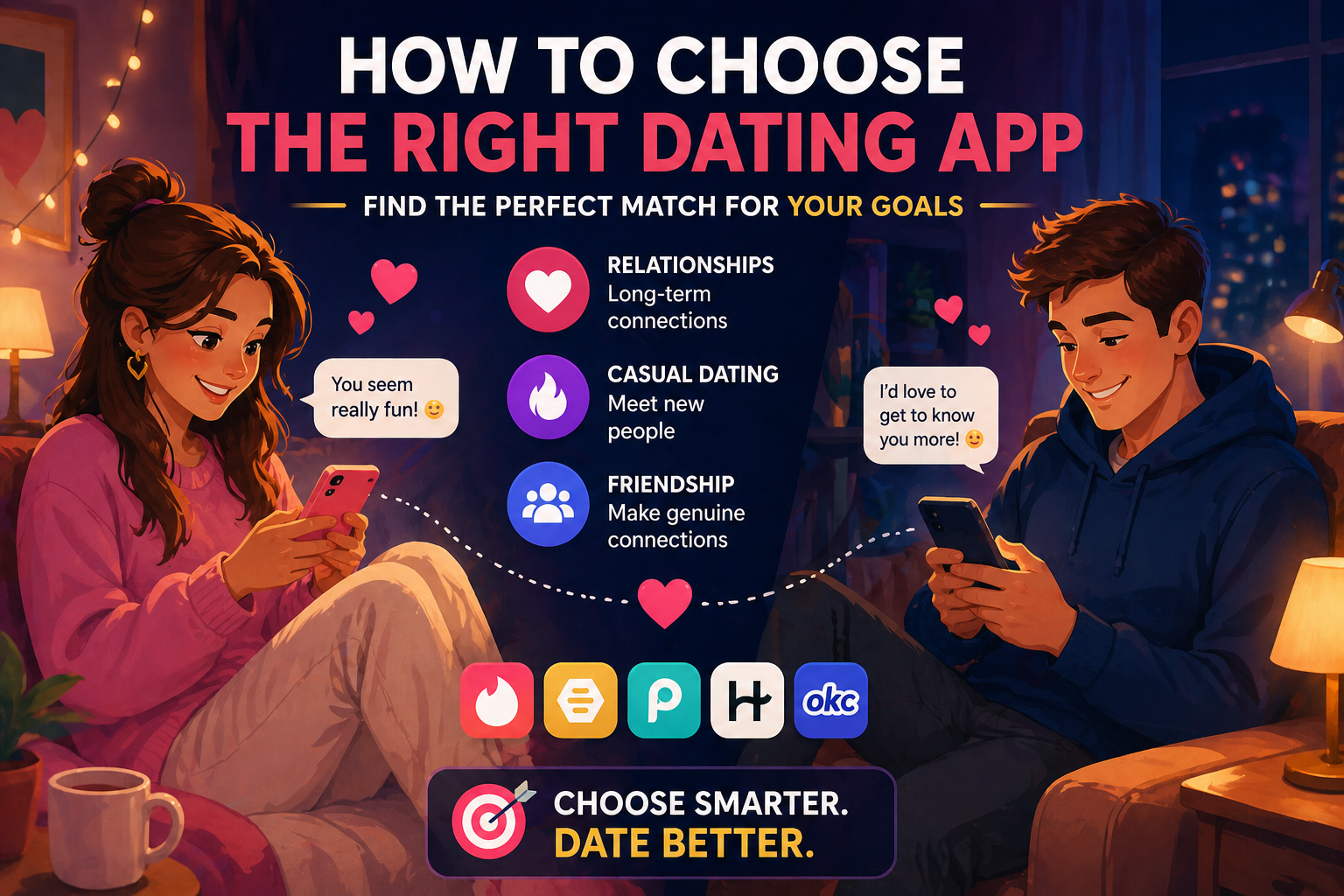 Best Dating Apps 2026: How to Choose the Right One - LoveFinder