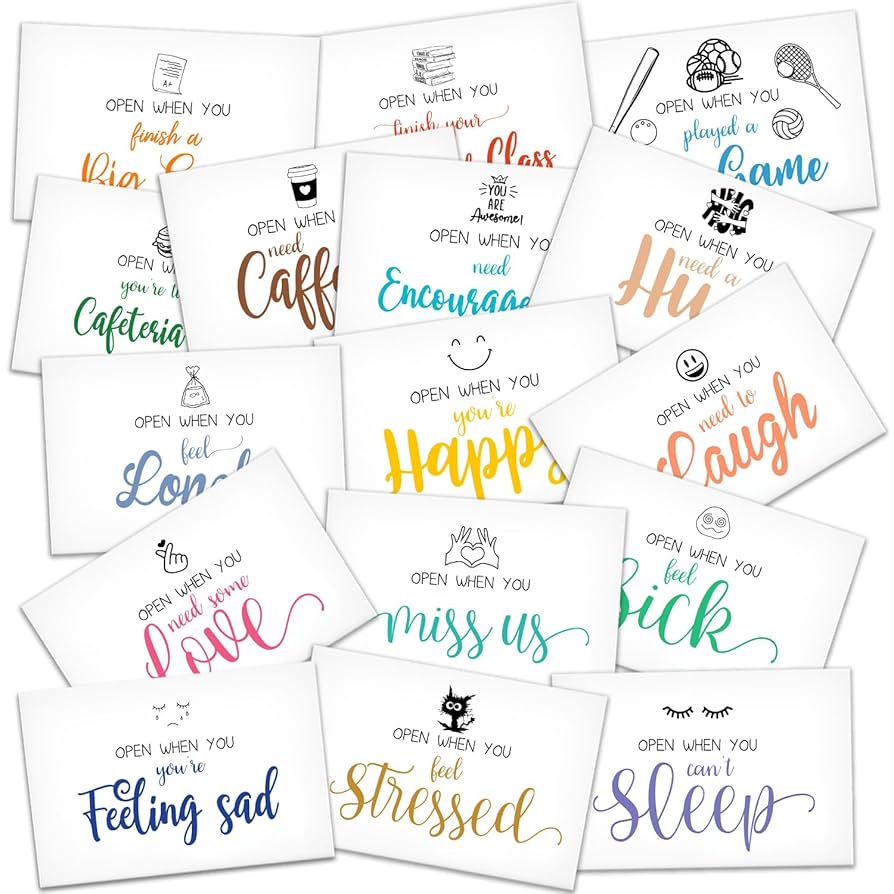 Open When…” Letter Box