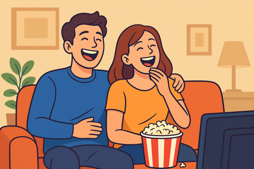 Romantic comedy films from the top 10 comedies for couples