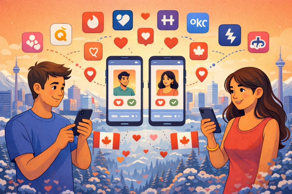 Top dating apps in Canada overview